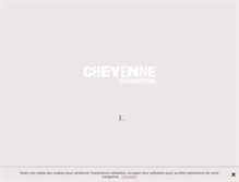 Tablet Screenshot of cheyenneprod.com